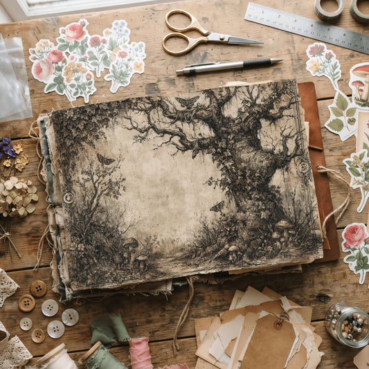 Magical Forest Parchment
