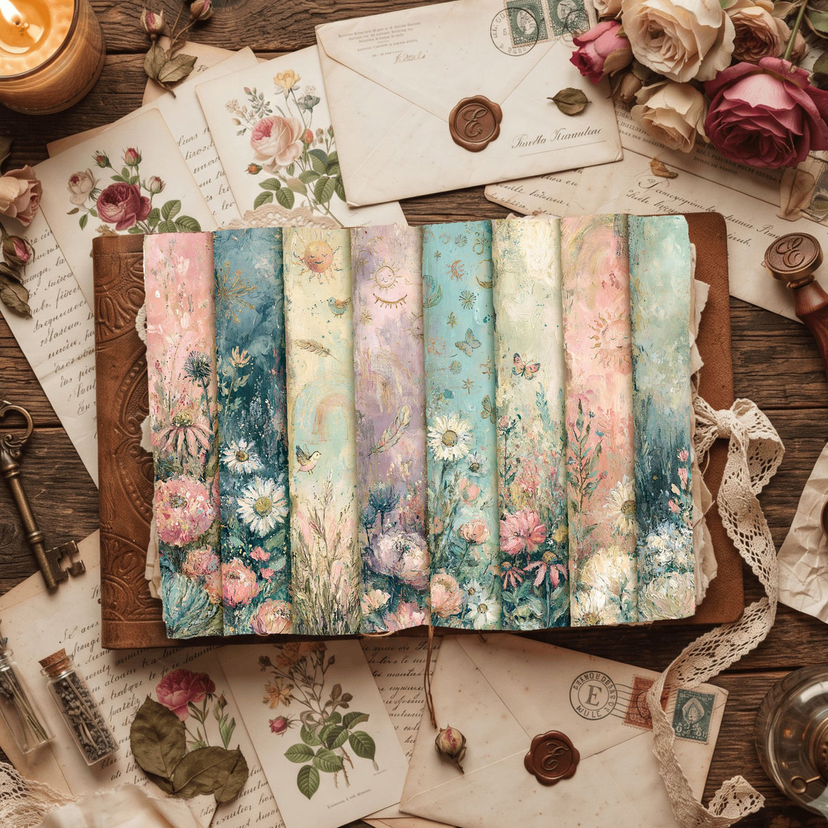 Pastel Peace & Love Paper