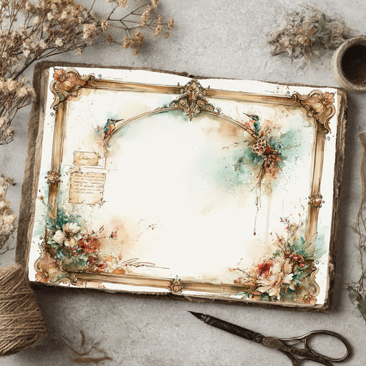 Regal Antique Wooden Frame