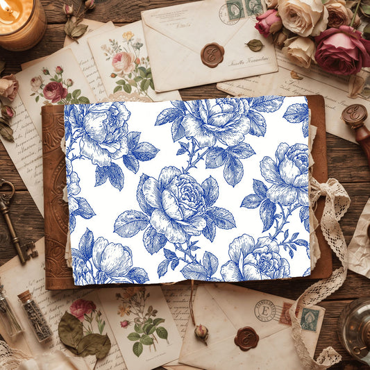 Seamless Botanical Floral Pattern