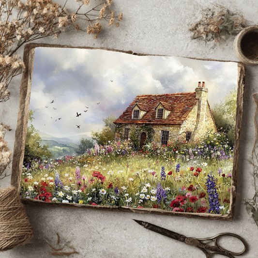 Secret Wildflower Cottage Writing Paper