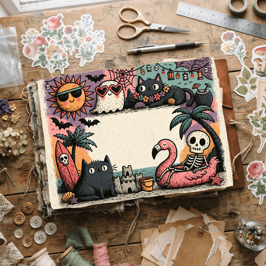Summerween Invitation Border