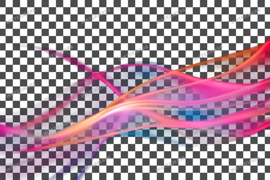 Abstract Light Form Transparent Overlay Pngs