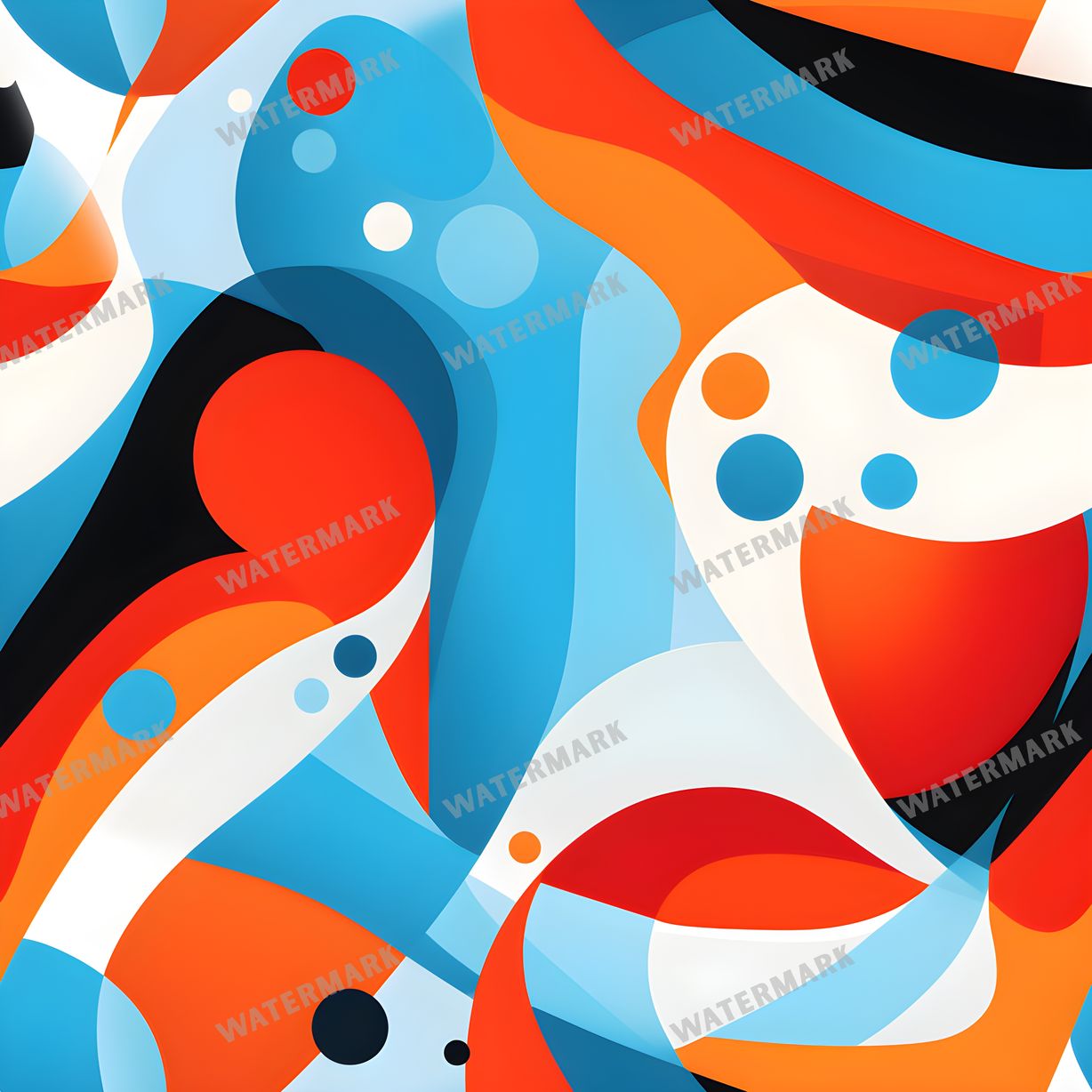 Abstract Seamless Pattern