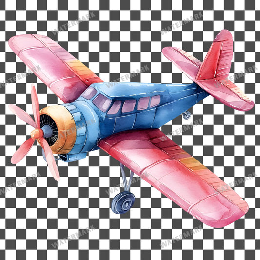 Airplane Full Clipart Pngs