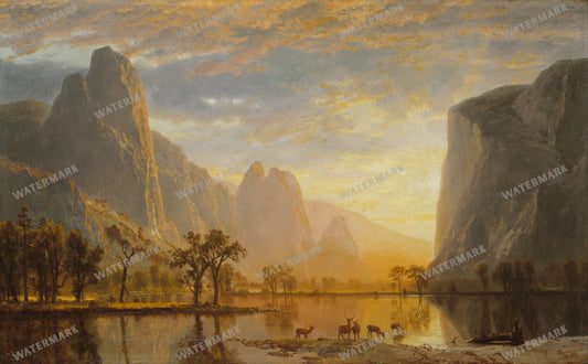 Albert Bierstadt Vintage Paintings