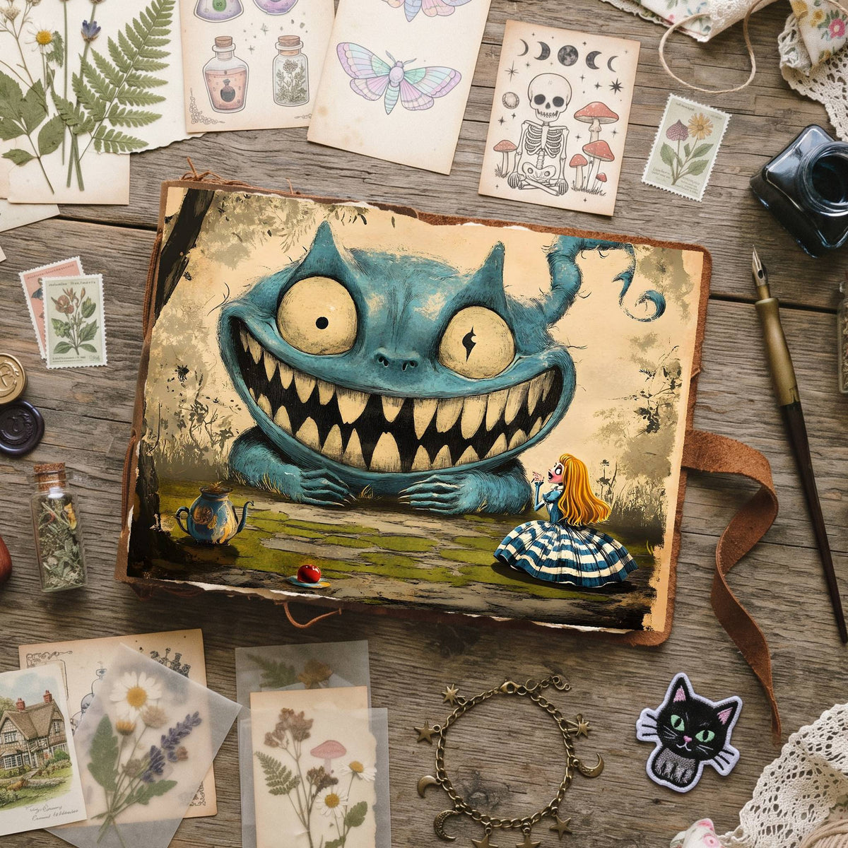 Alice In Wonderland Digital Papers