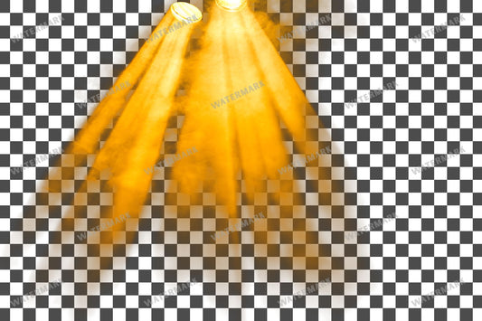 Amber Light Warm Yellow Tone Transparent Overlay Pngs