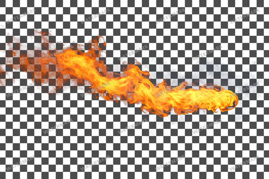 Amber Oil Flame Transparent Overlay Pngs