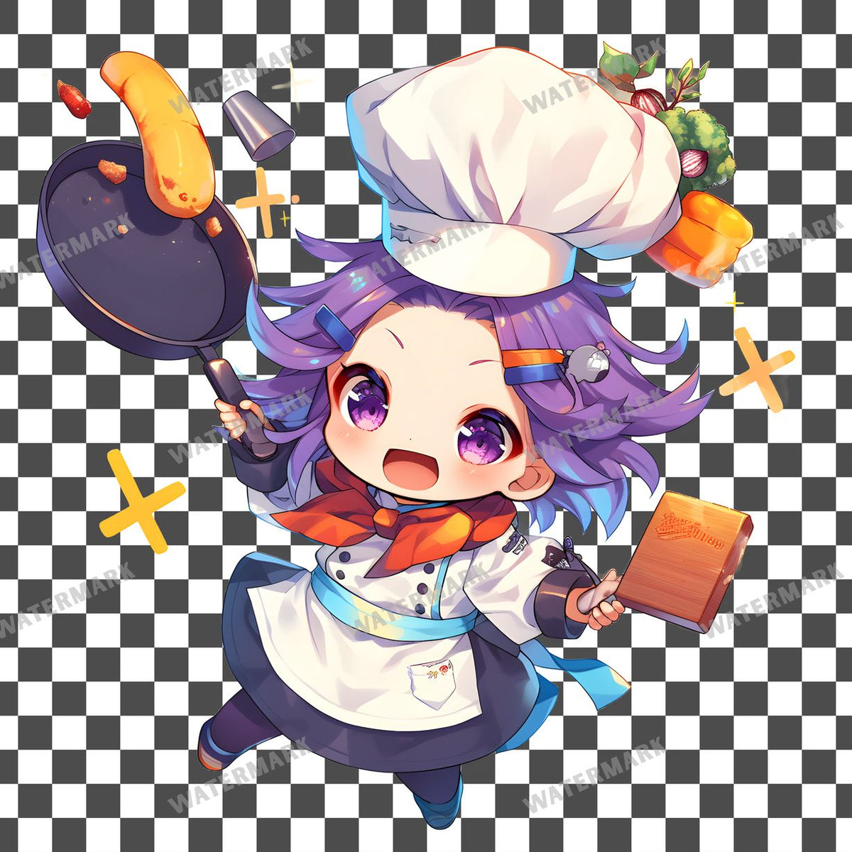 Anime Chef Clipart Pngs
