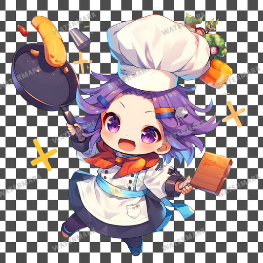 Anime Chef Clipart Pngs