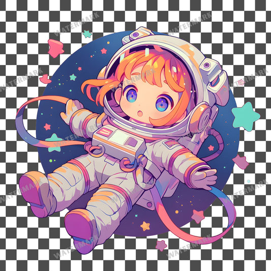 Astronaut Girl Clipart Pngs