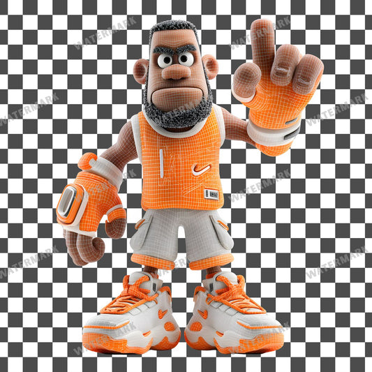Athlete Character Clipart Pngs