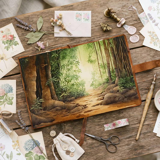 Bamboo Forest Digital Papers