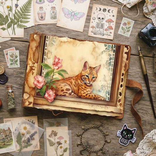 Bengal Cat Digital Papers