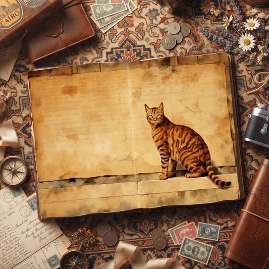 Bengal Cat Digital Papers