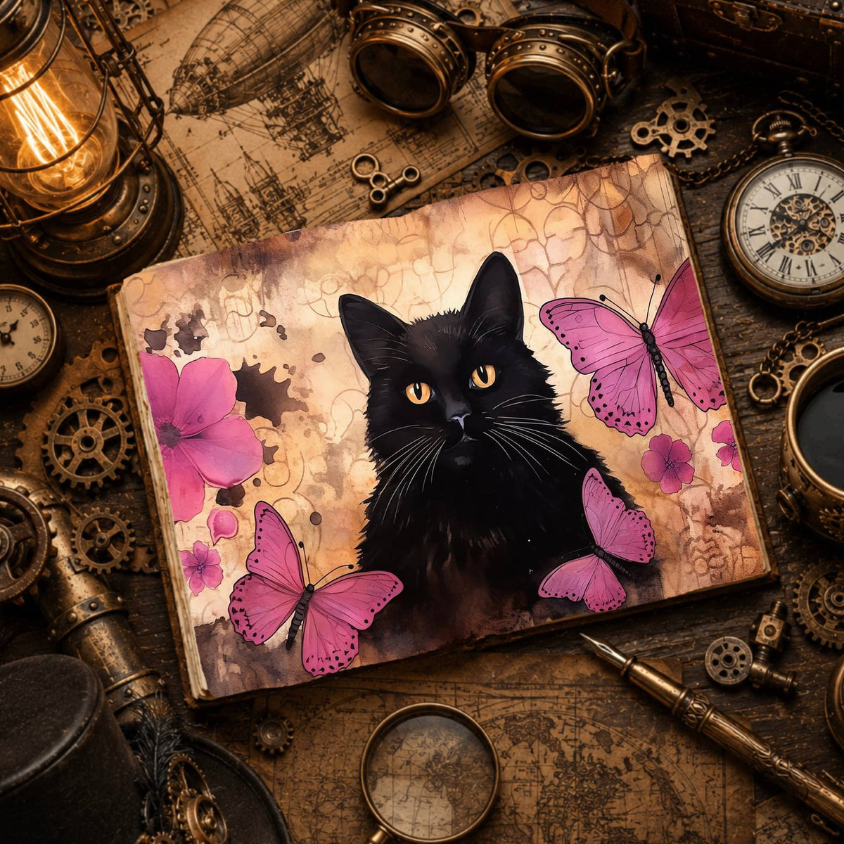 Black Cat Digital Papers