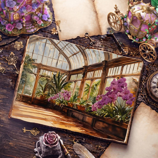 Botanical Garden Digital Papers