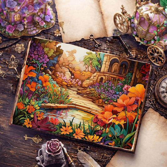Botanical Garden Digital Papers
