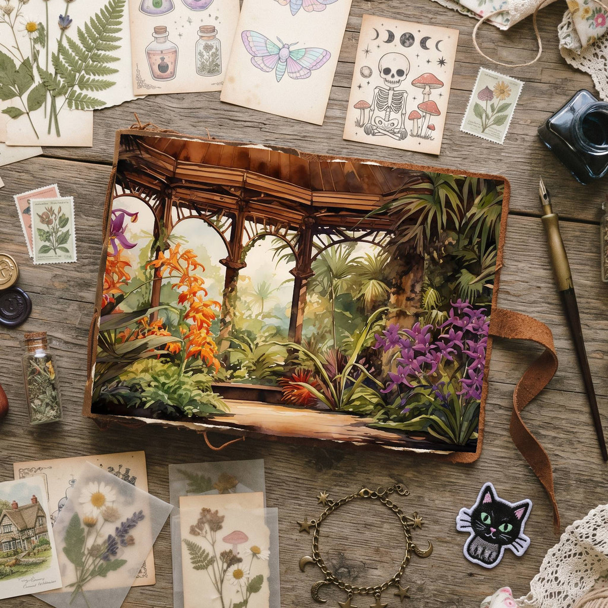 Botanical Garden Digital Papers