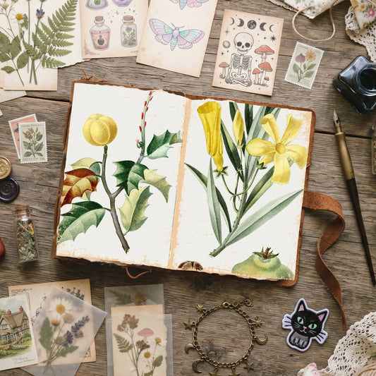 Botanical Illustrations Digital Papers