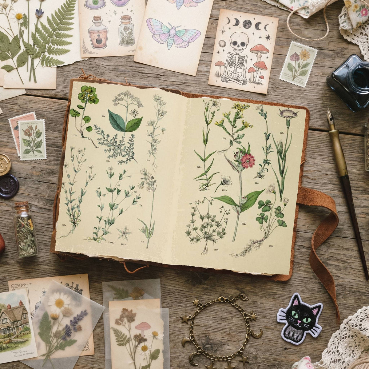 Botanical Digital Papers