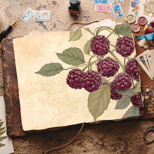 Boysenberries Digital Papers