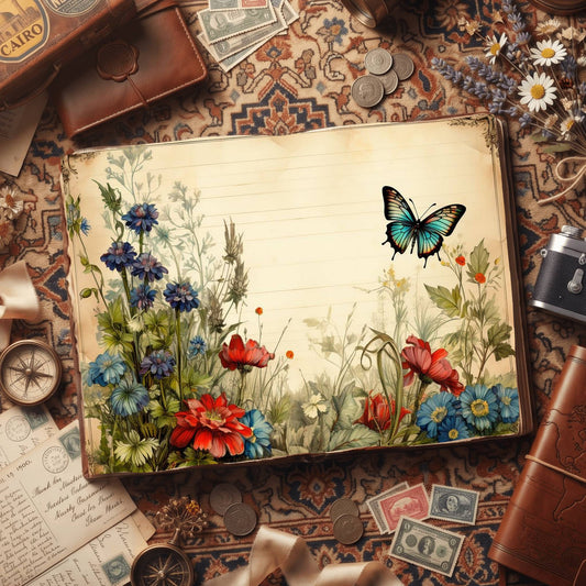 Butterfly Digital Papers
