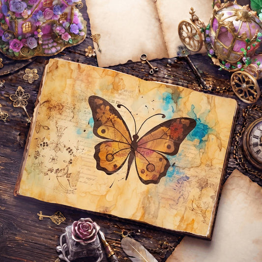 Butterfly Digital Papers