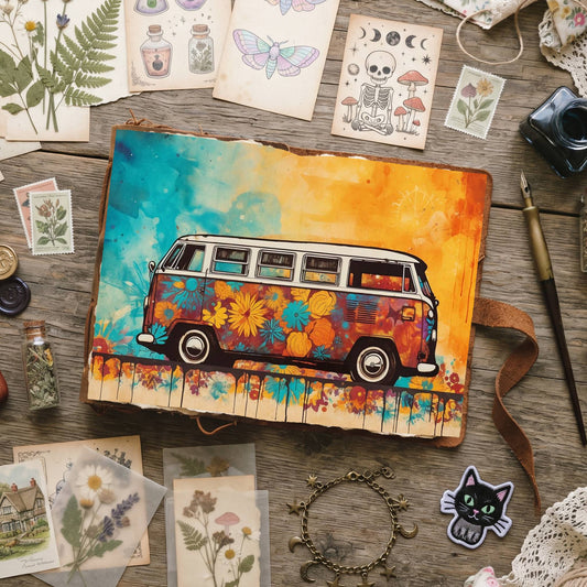 Campervan Digital Papers