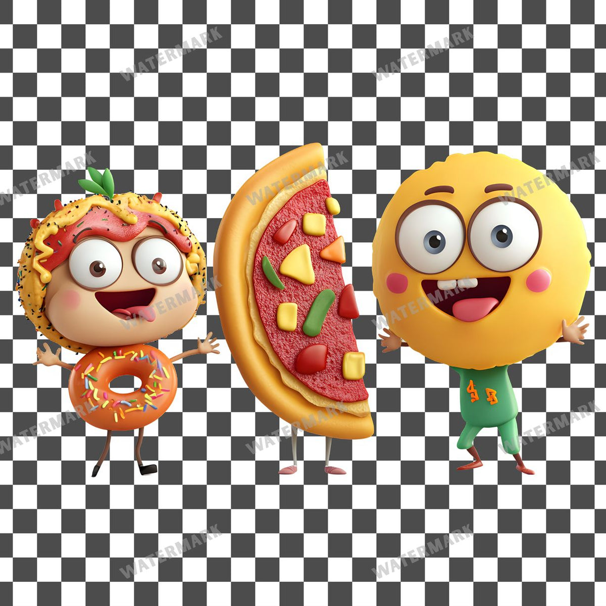 Cartoon Style Clipart Pngs