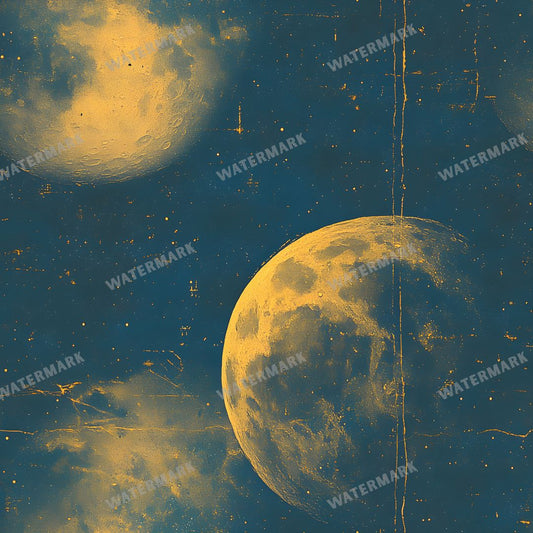 Celestial Seamless Pattern