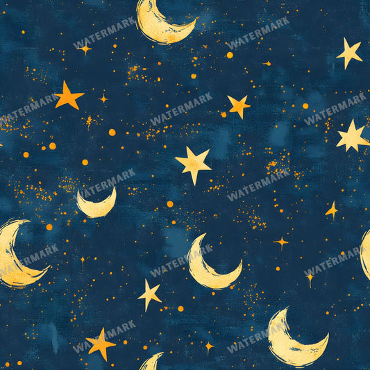 Celestial Seamless Pattern