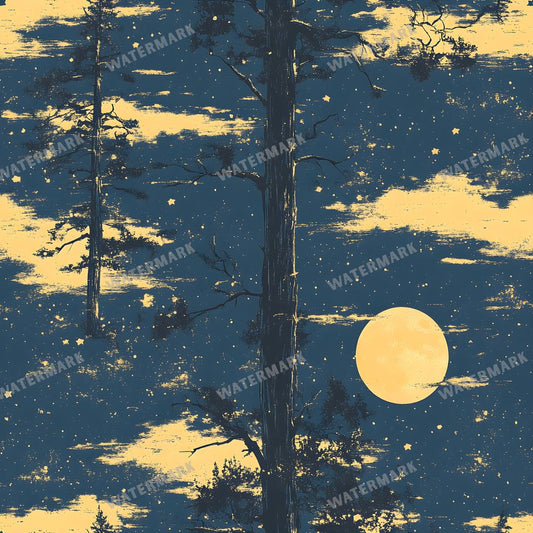 Celestial Seamless Pattern