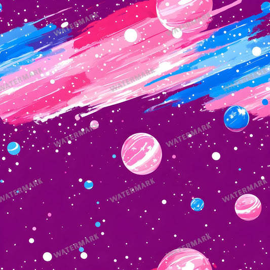 Celestial Seamless Pattern