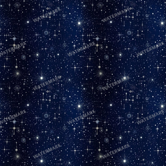 Celestial Seamless Pattern