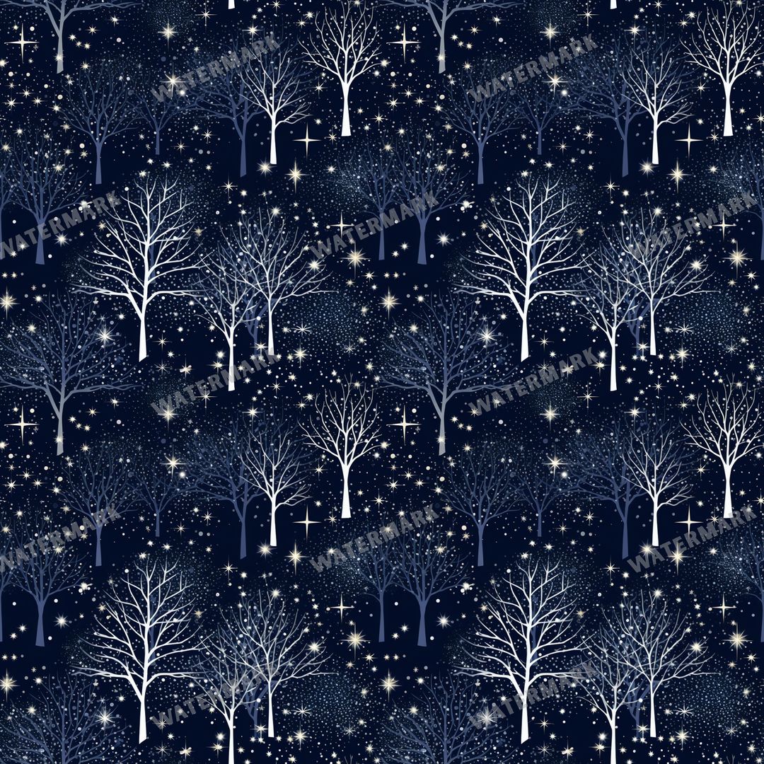 Celestial Seamless Pattern