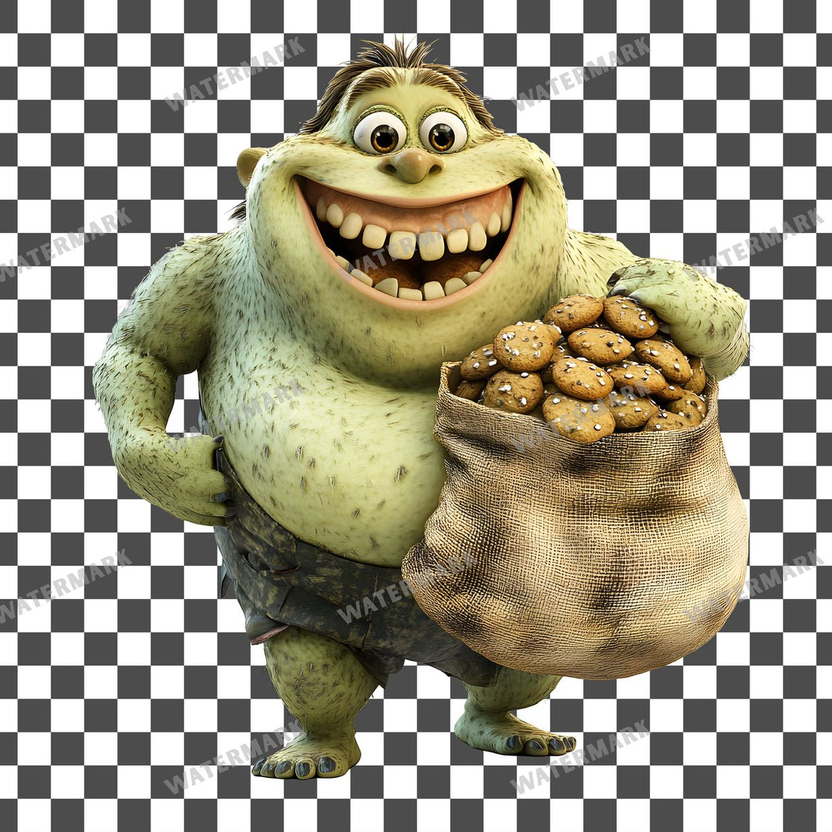 Characterbig Grin Clipart Pngs