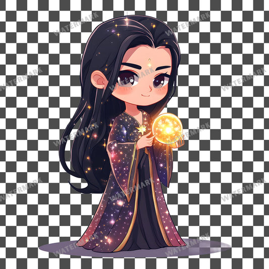 Chibi Celestial Clipart Pngs