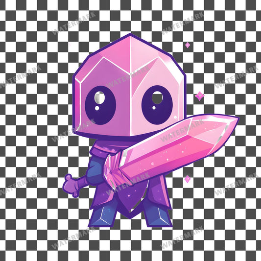 Chibi Crystal Clipart Pngs
