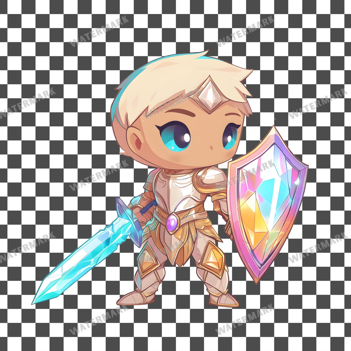 Chibi Crystal Clipart Pngs