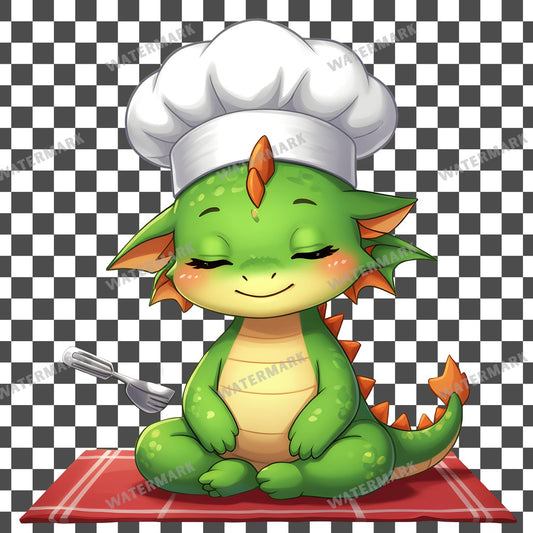 Chibi Dragon Puppy Clipart Pngs