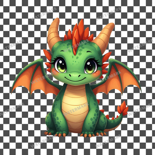 Chibi Dragon Var Clipart Pngs