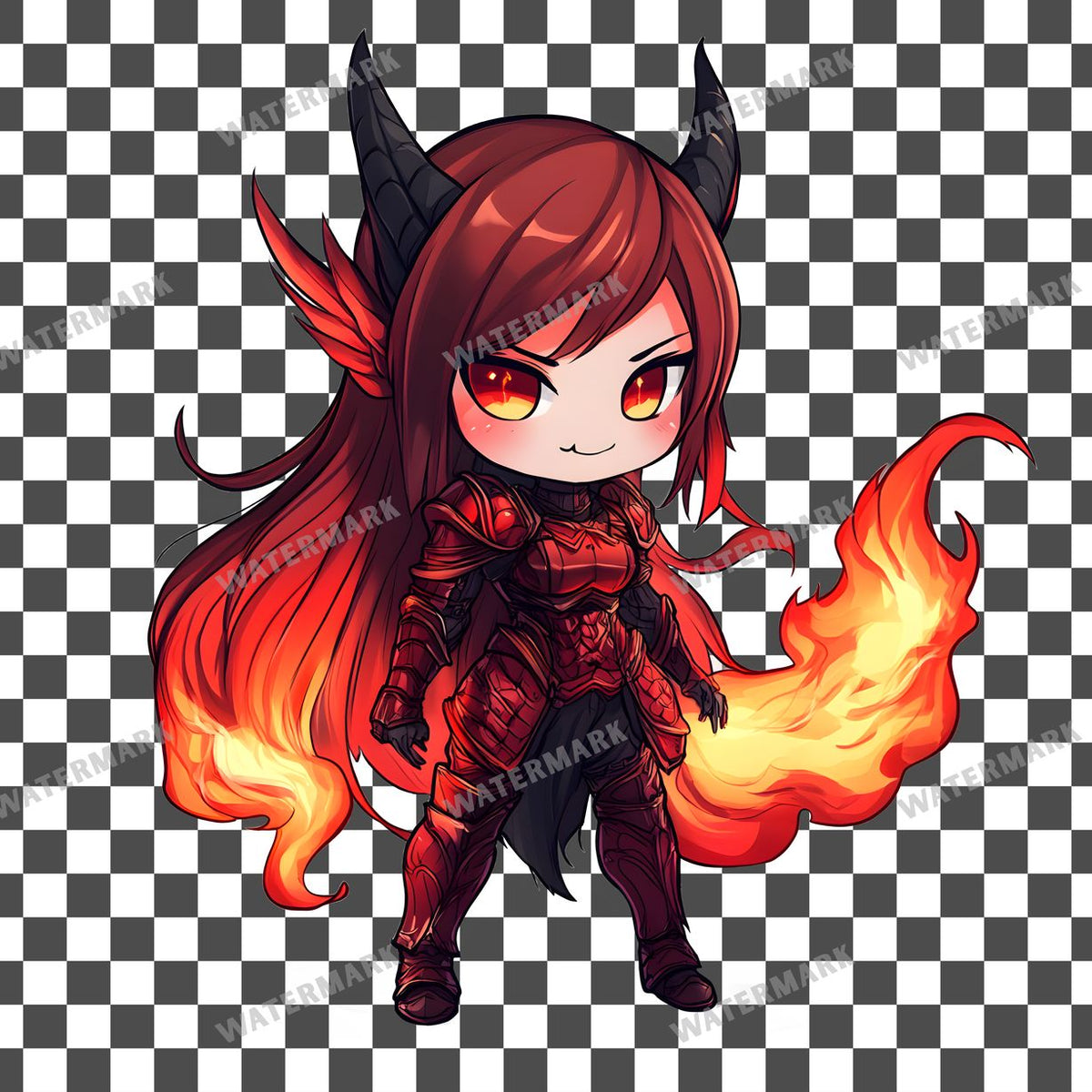 Chibi Fire Clipart Pngs