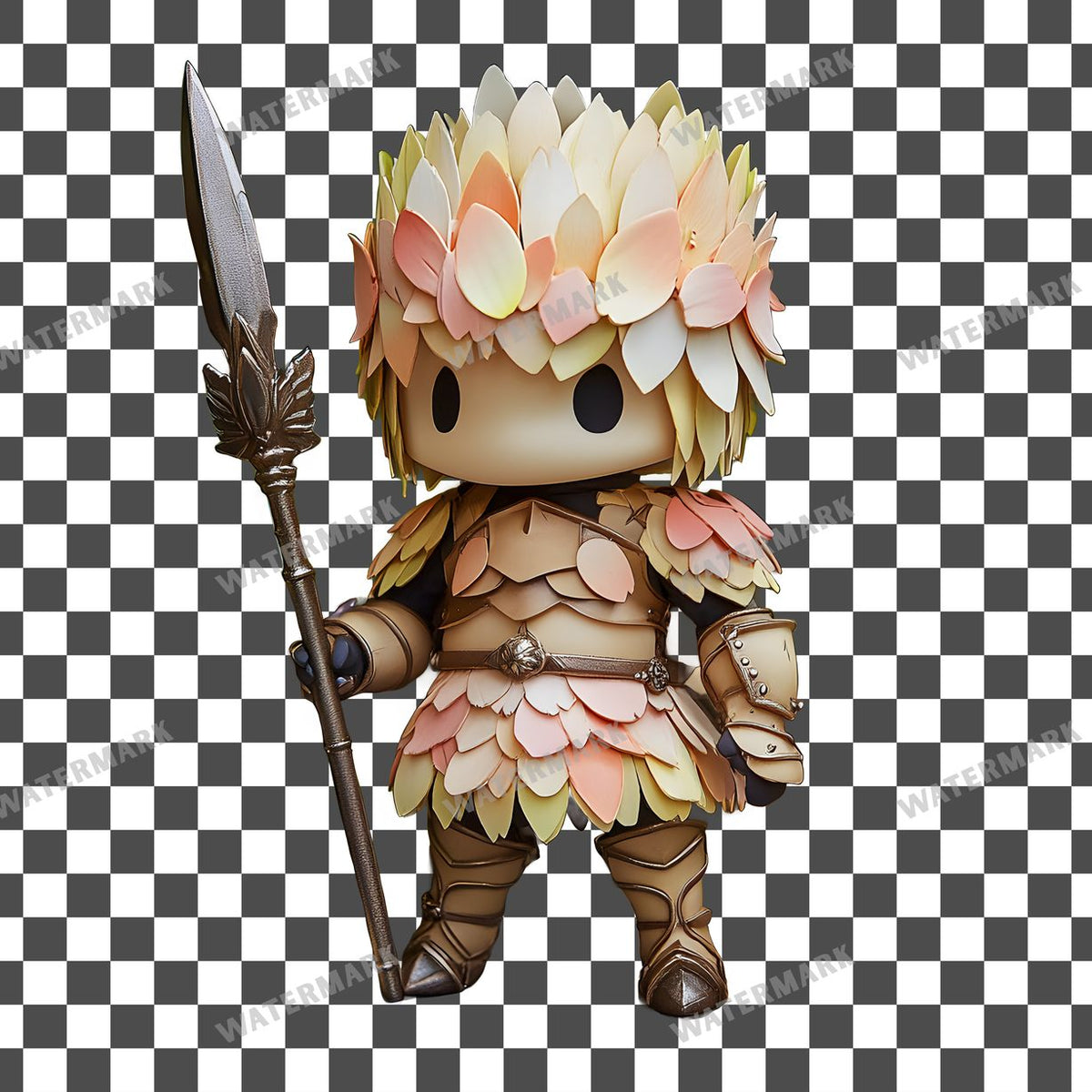 Chibi Flower Clipart Pngs
