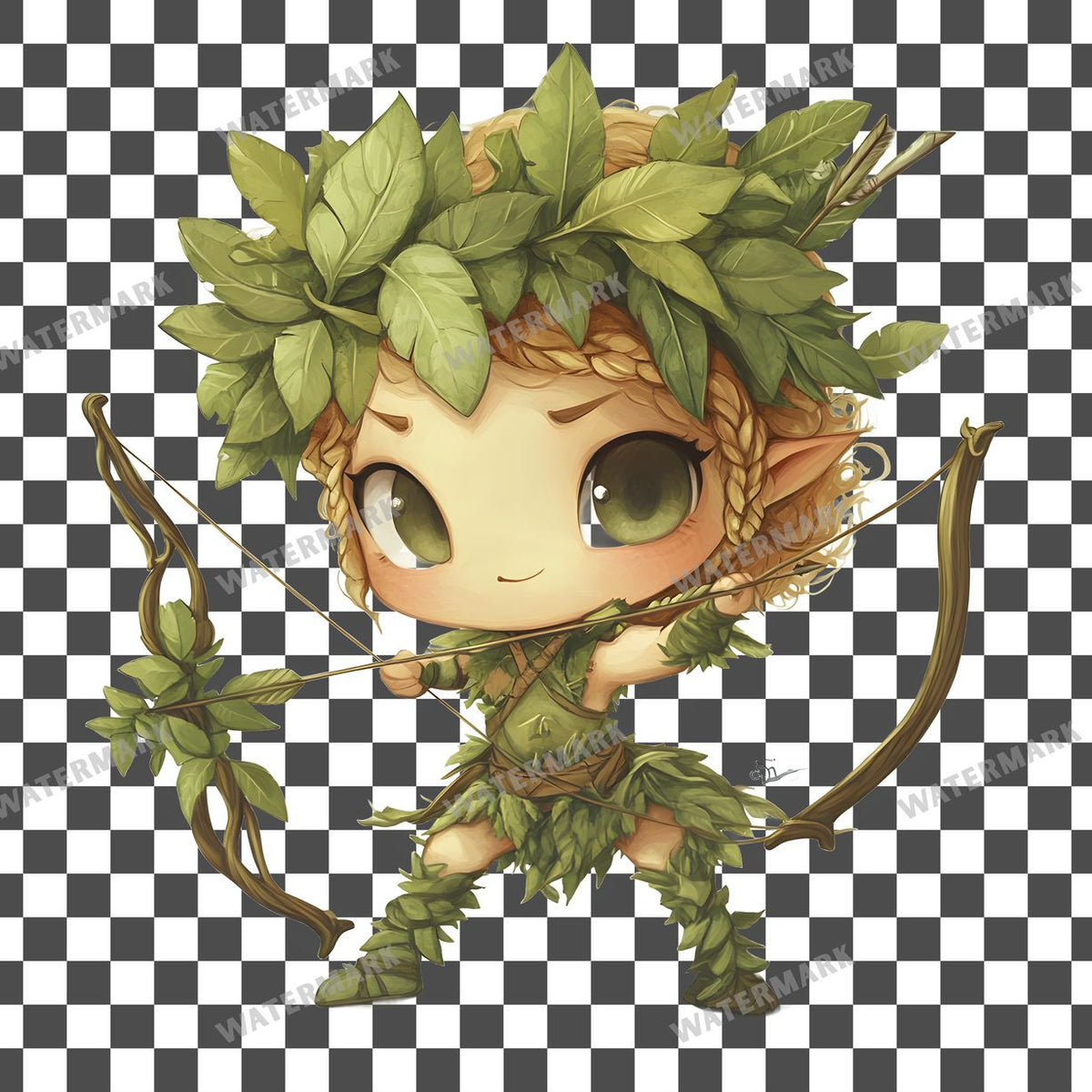 Chibi Forest Clipart Pngs