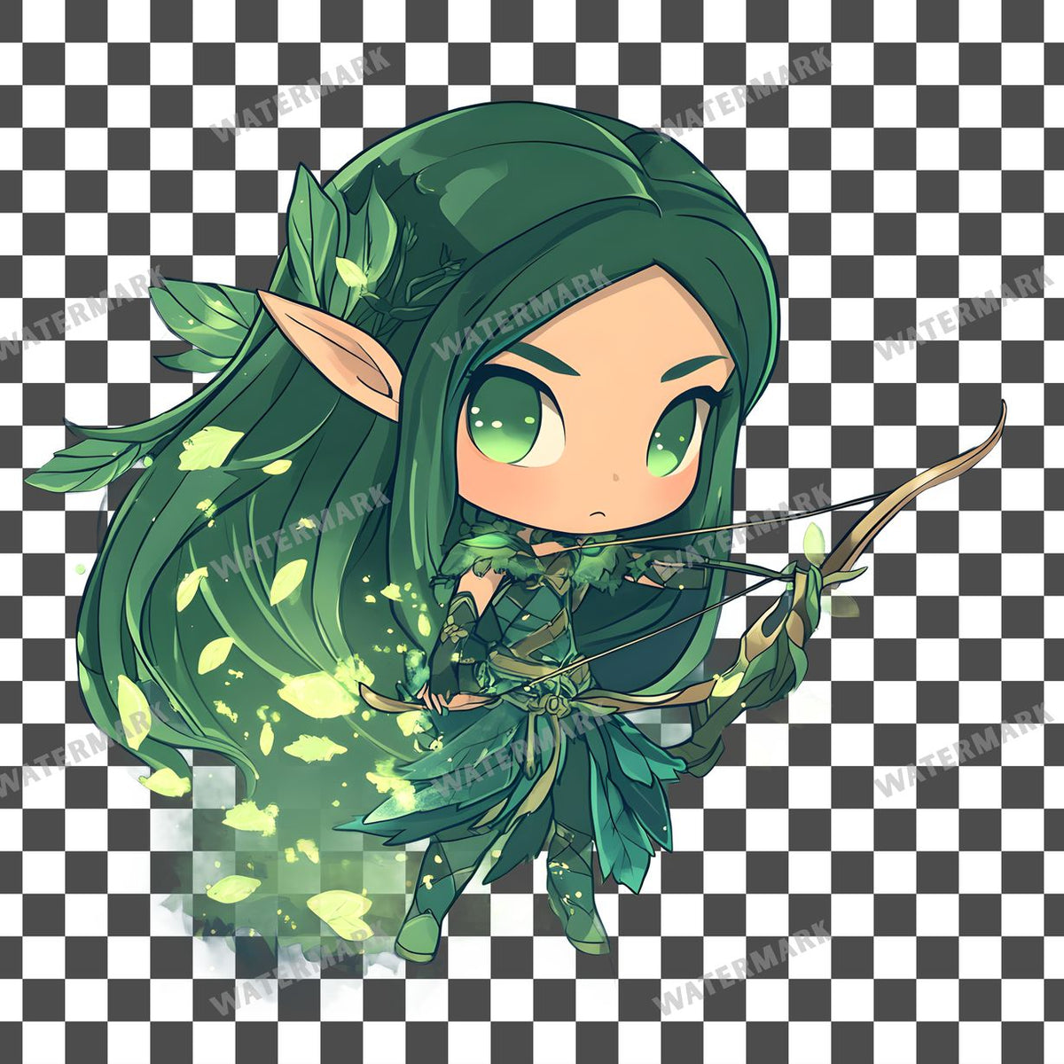 Chibi Forest Clipart Pngs