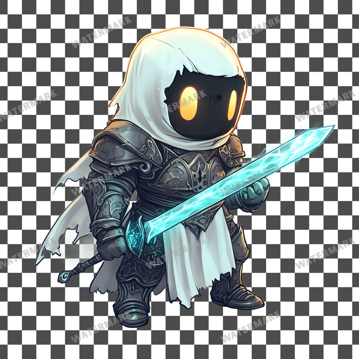 Chibi Ghost Clipart Pngs