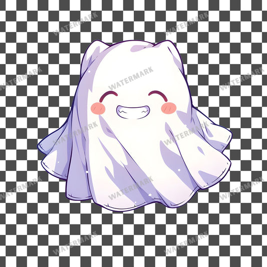Chibi Ghost Clipart Pngs