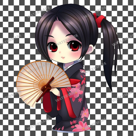 Chibi Girl Clipart Pngs